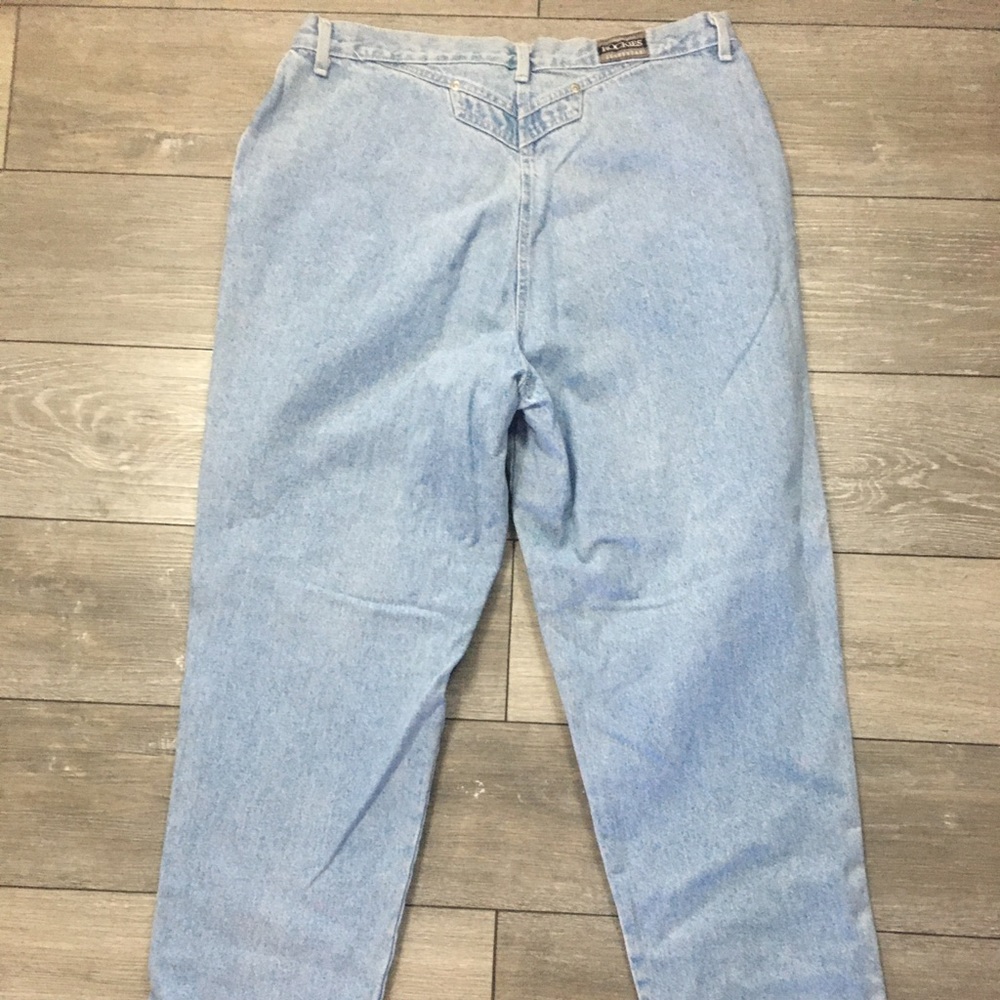 Vintage Rockies Jeans Light Wash High Waist Sz 19/20 1980s 90s Denim 34” Waist.